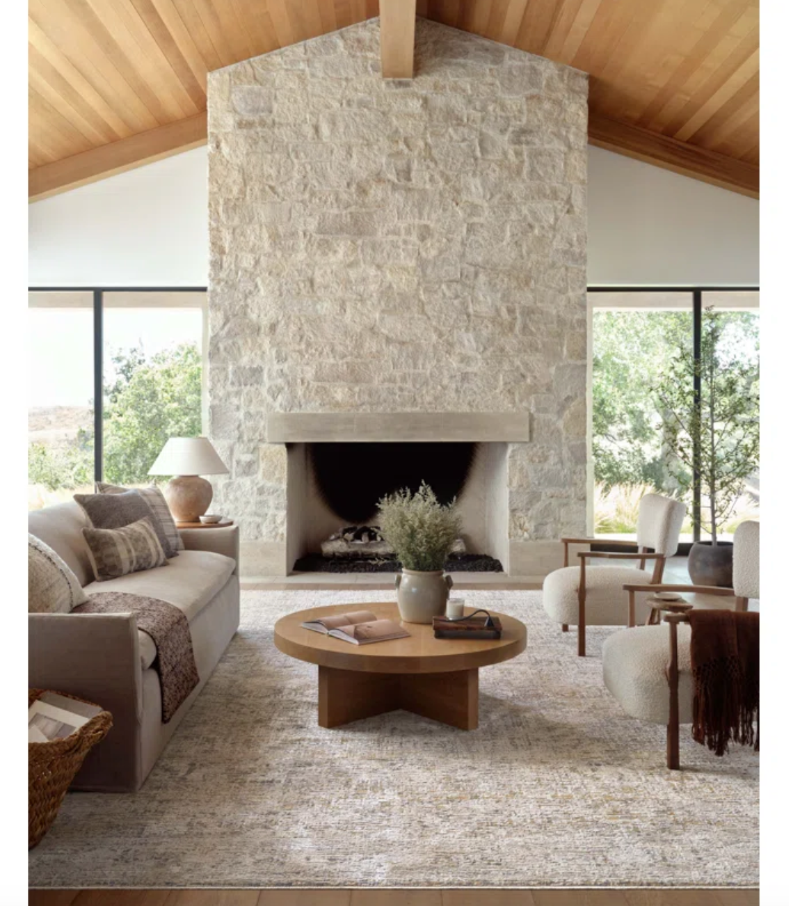 Allie Gold & Beige Rug