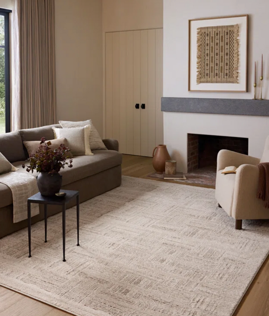 Bella Ivory & Taupe Rug