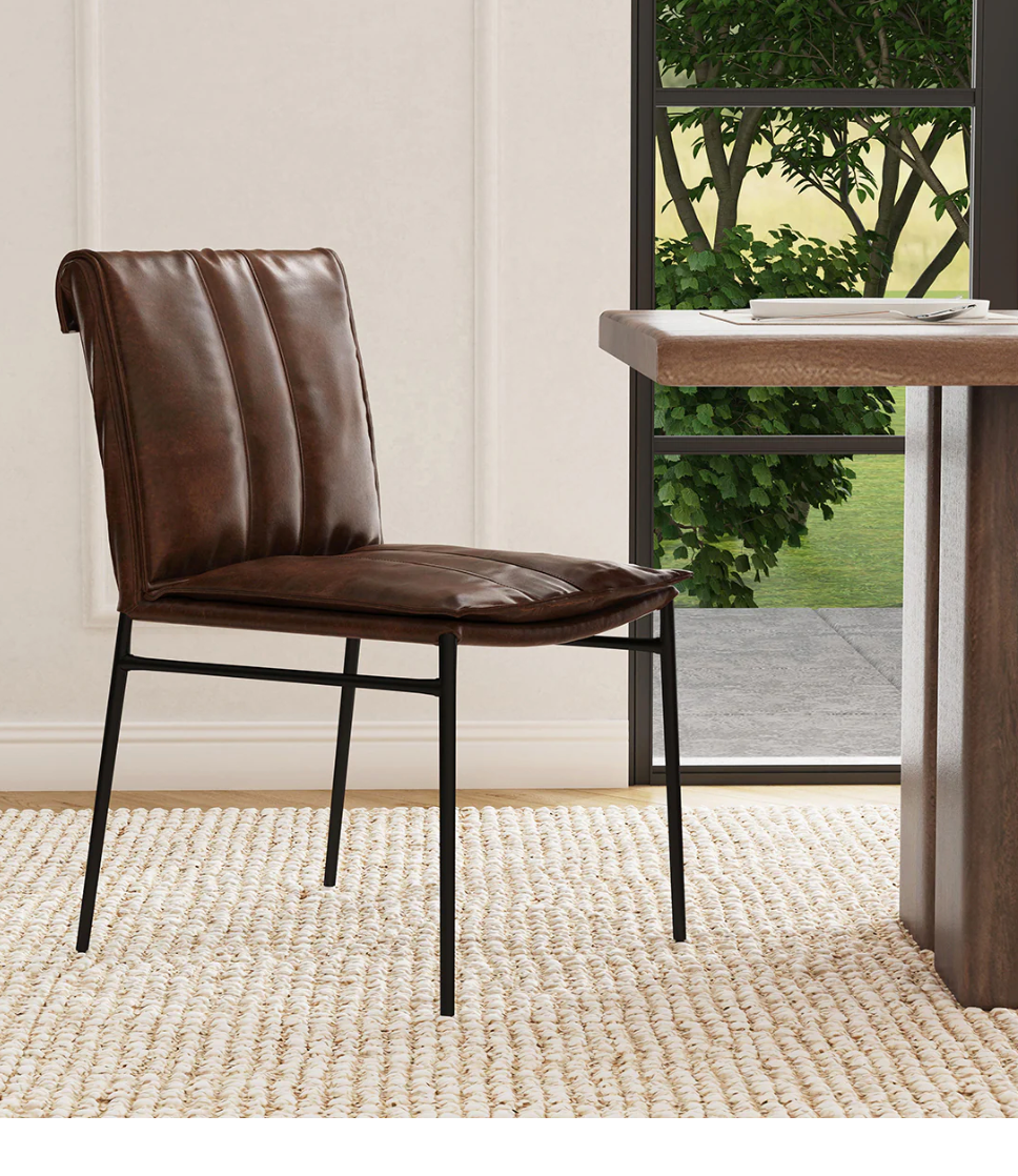 Mayor Dining Chair, Antique Brown