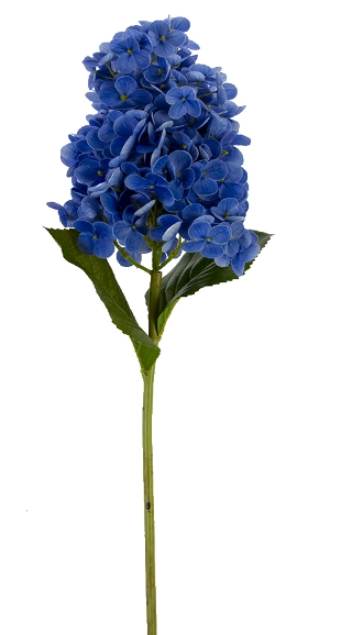 29" Real Touch Cone Hydrangea Dark Blue