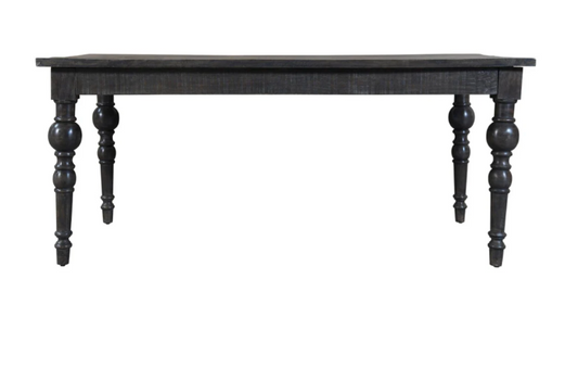 Sarah Rectangular Dining Table, Brown Wash