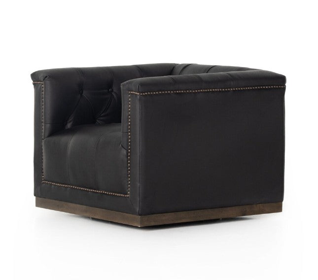 Maxx Swivel Chair, Heirloom Black
