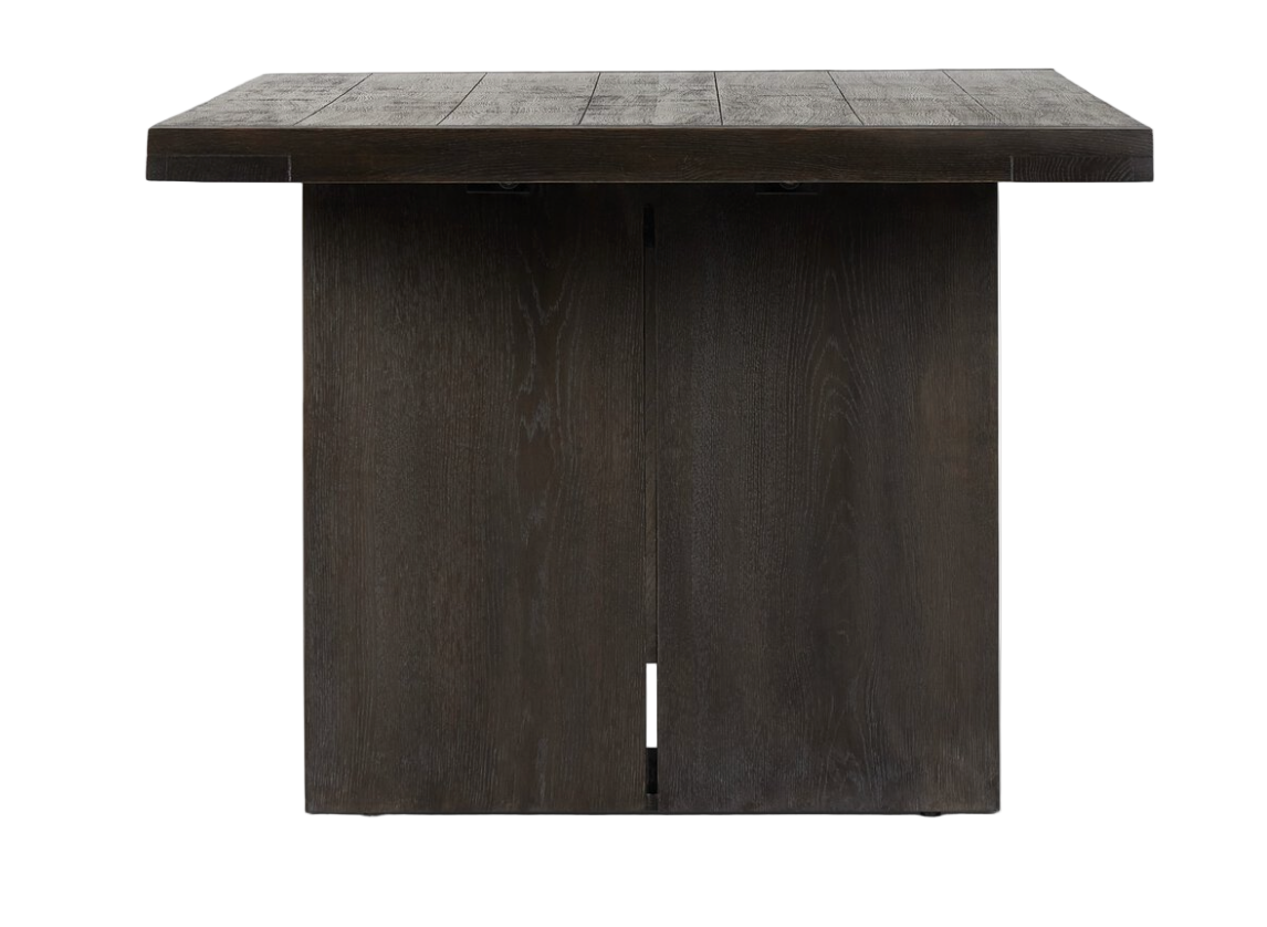 Warren Dining Table, Worn Black
