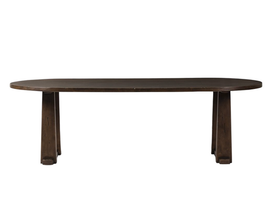 Layla Dining Table, Aged Pine