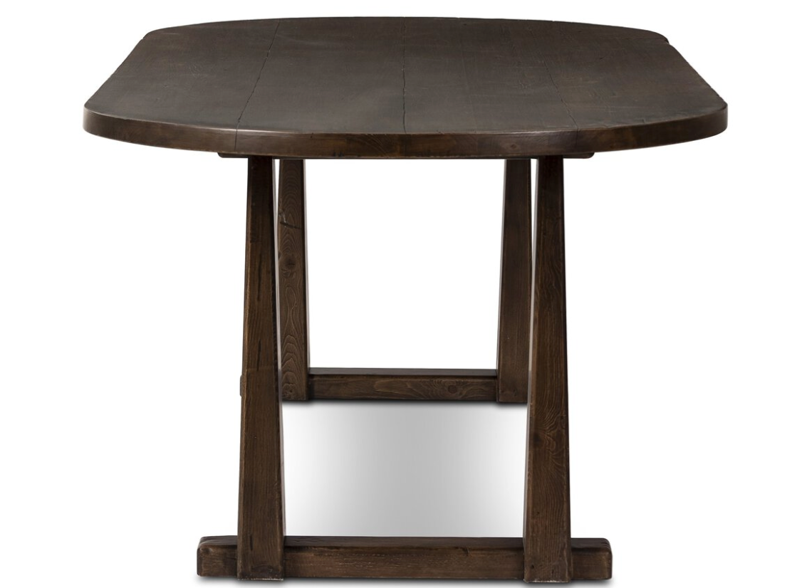 Layla Dining Table, Aged Pine