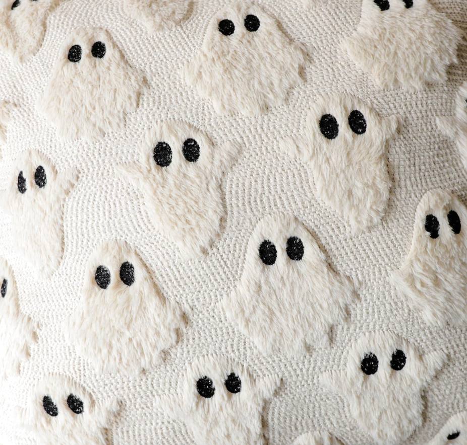 Ghost Square Pillow