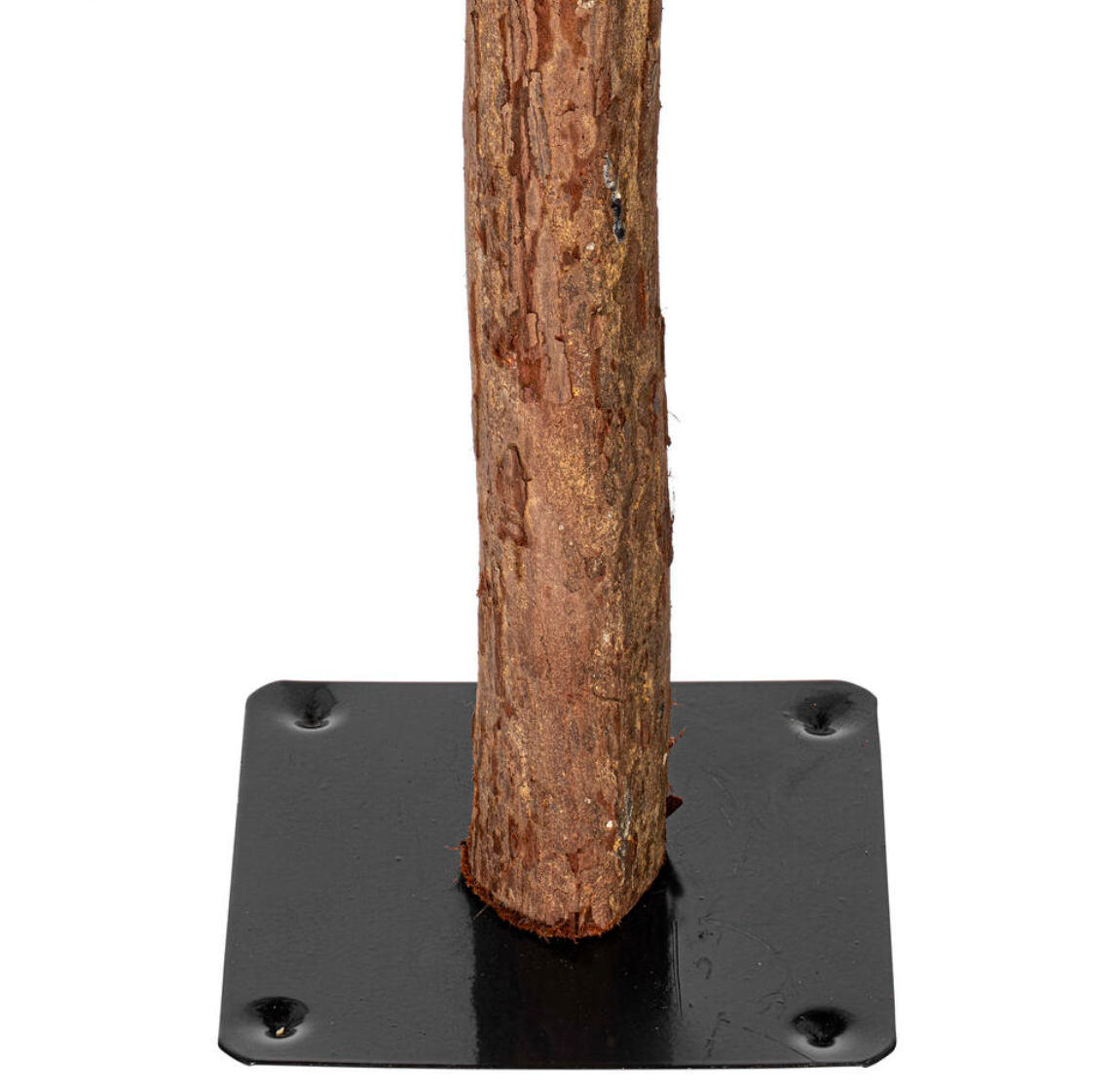Natural Alpine Trees w/ Warm White Lights, Set of 3