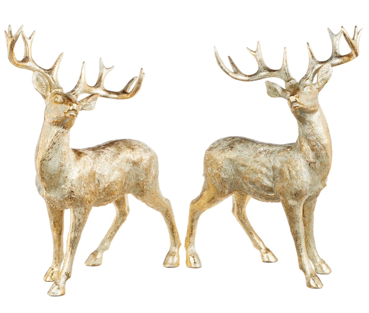 19.5" Aged Gold Deer (Various Styles)