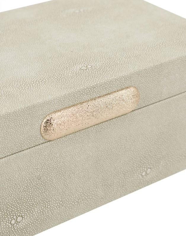 Decorative Faux Leather Storage Box (Various Sizes)