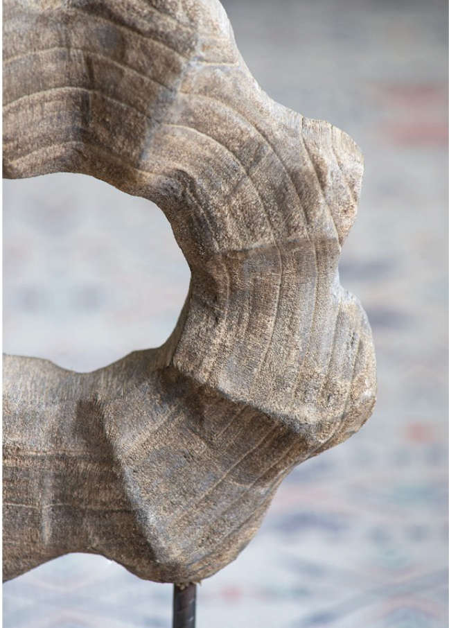 Wavy Sculptural Table Accent