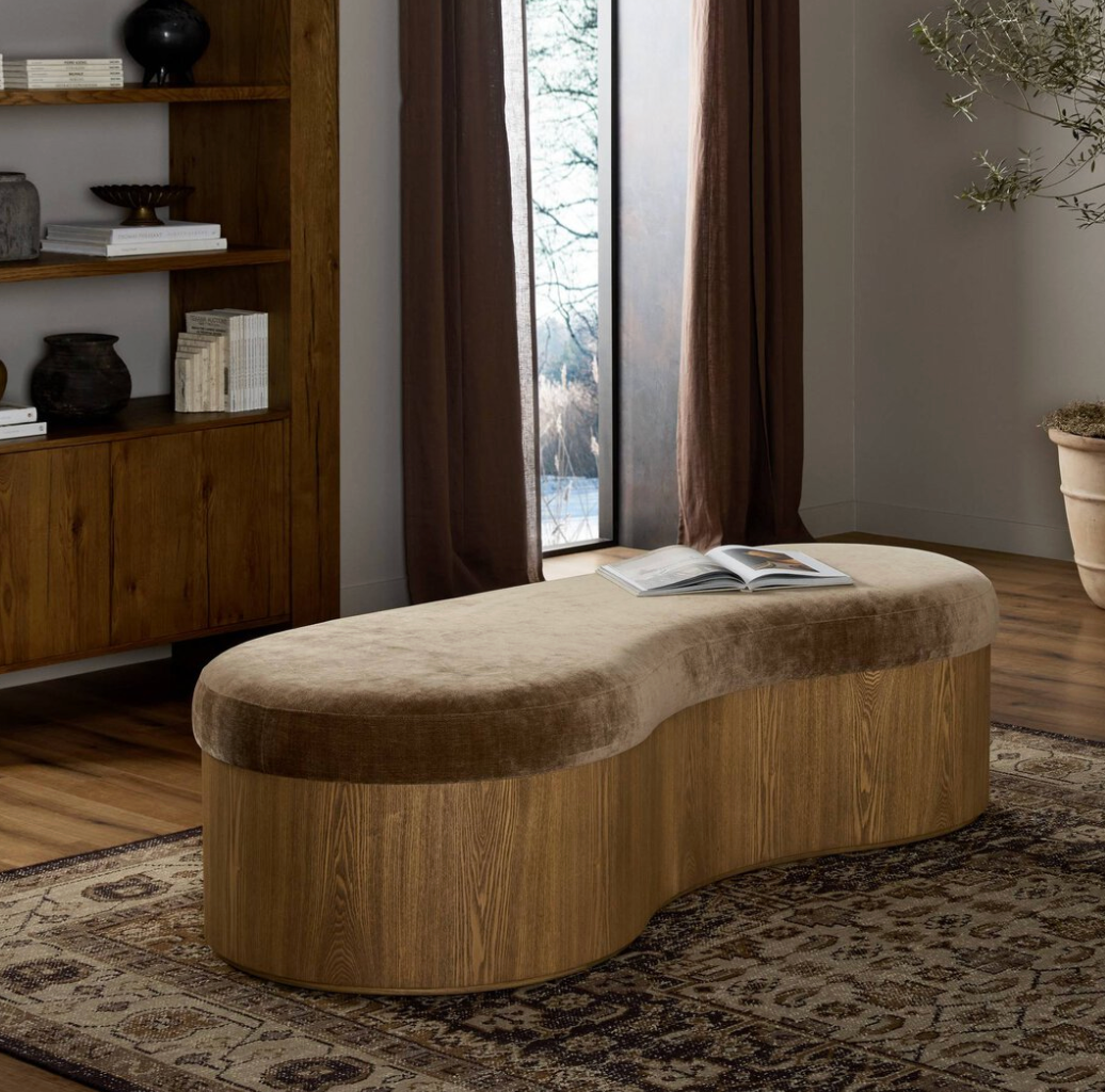Celeste Accent Bench (Various Colors)