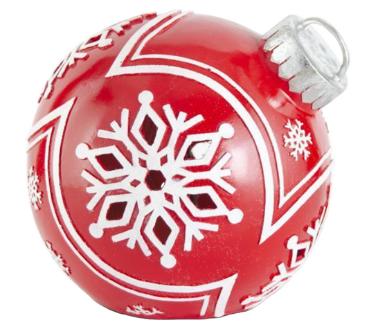Red & White LED Ornaments (Various Styles)