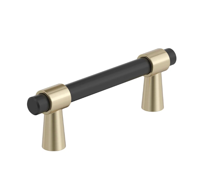 5" Black and Gold Hardware Pulls