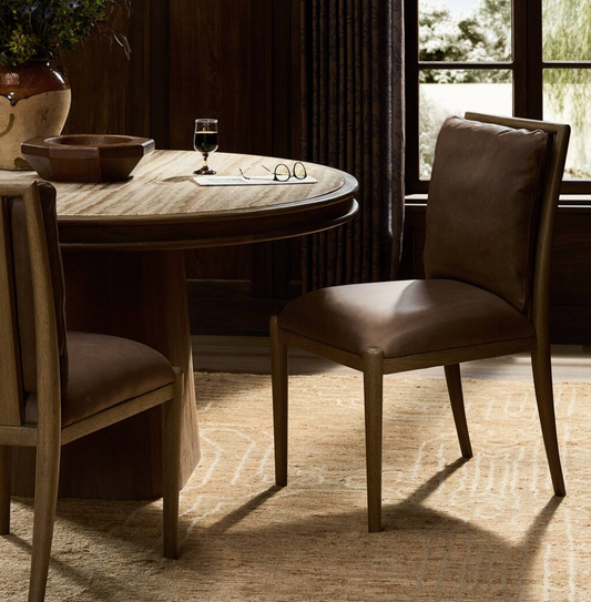 Gallagher Dining Chair, Cigar