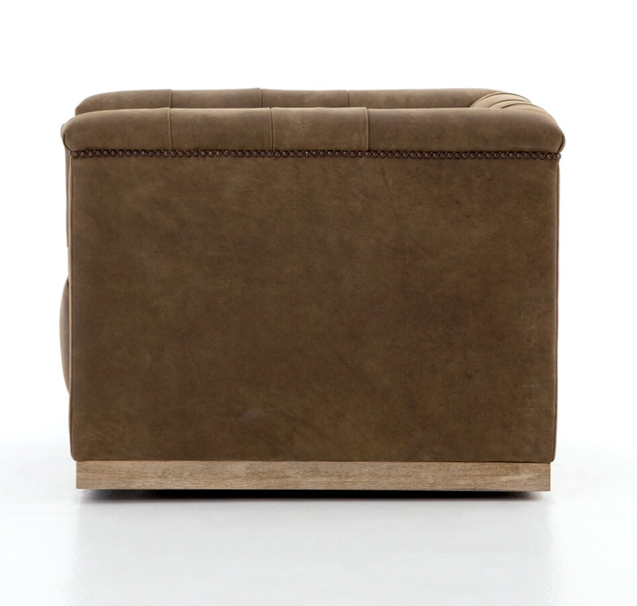 Maxx Swivel Chair, Umber Brown