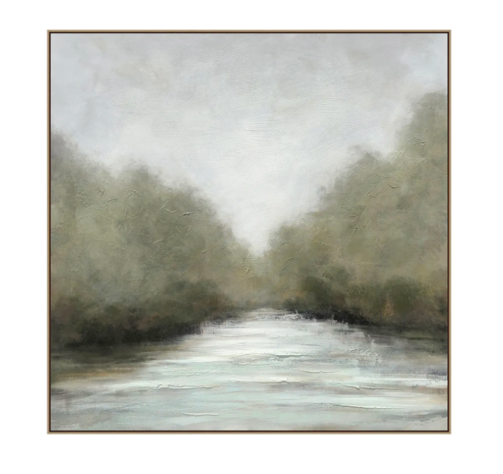 Rivers Embrace Painting