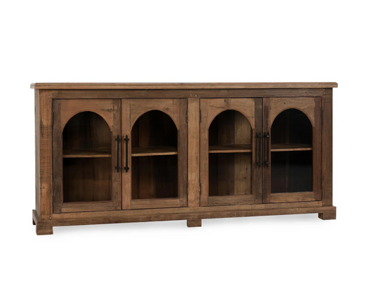 Zion Reclaimed Wood 4 Door Sideboard