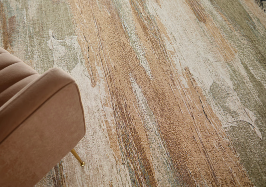 Pearson Rug Green/Beige (Various Sizes)