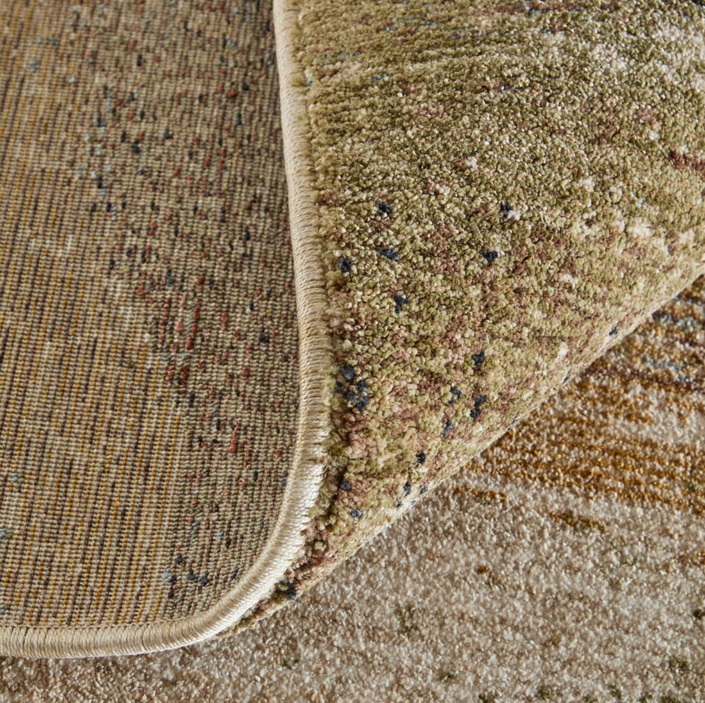 Pearson Rug Green/Beige (Various Sizes)