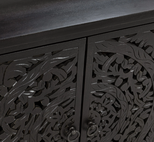 Harmony Breakfront Sideboard (Black)