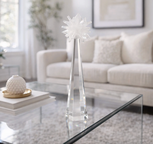 Clara Large Crystal Statuary