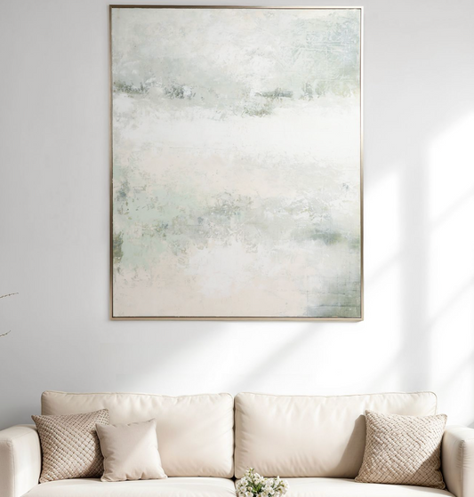 Covepark Green Hand Painted Art