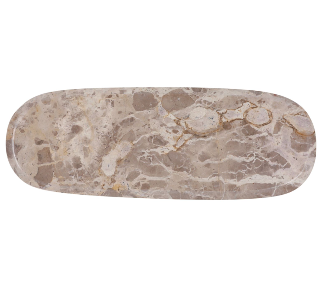 Tiro Brown Marble Tray