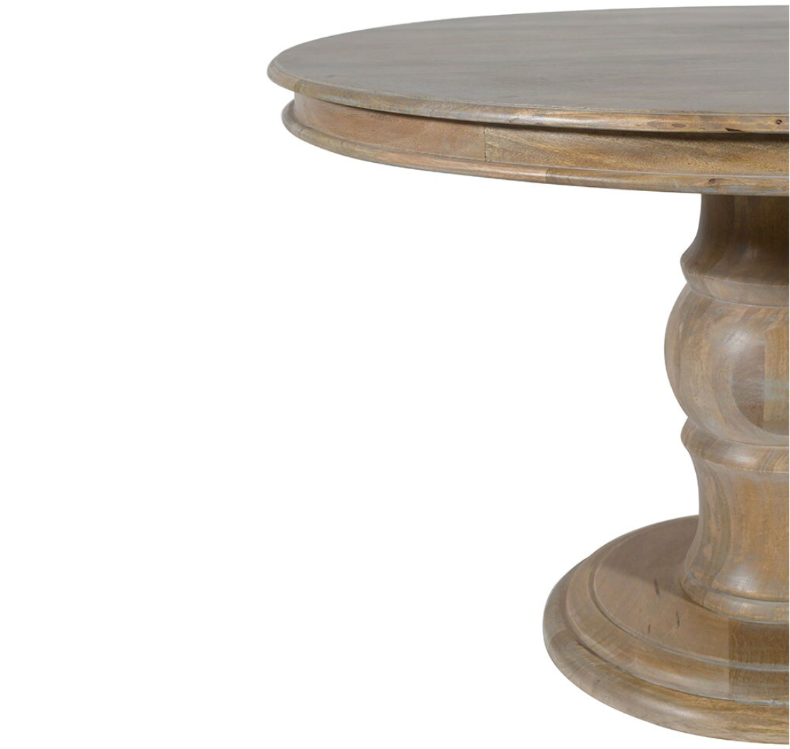 Sloane Dining Table, Light Tobacco