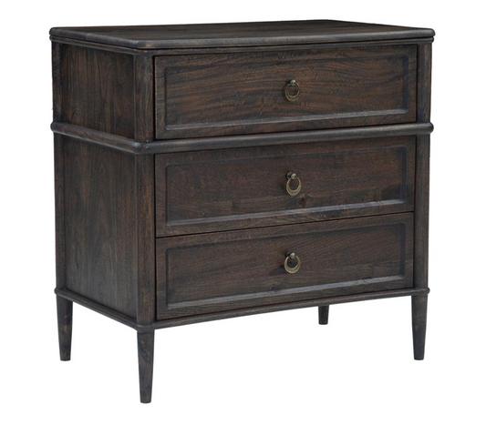 Hampton Nightstand, Dark Brown