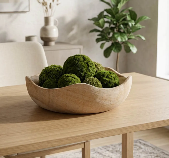 14" Palmanian Stone Bowl