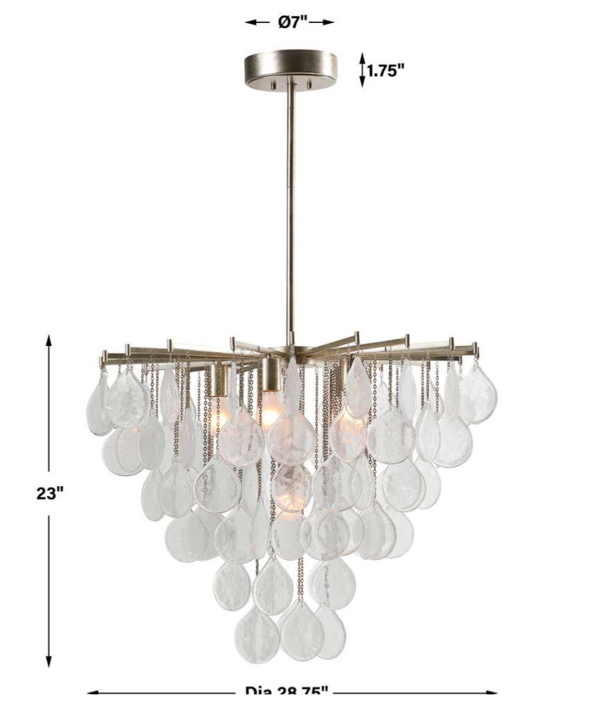 Goccia 6 Light Pendant