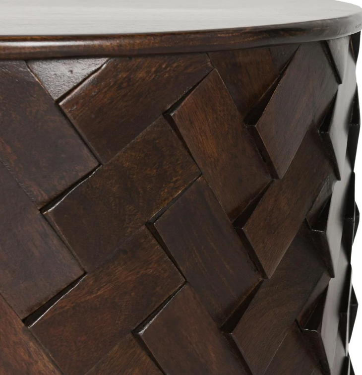 Shira Mango Wood 40" Storage Coffee Table