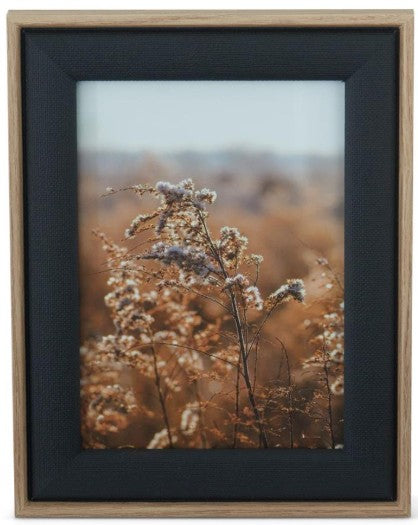 Black Linen Photo Frames (Various Sizes)