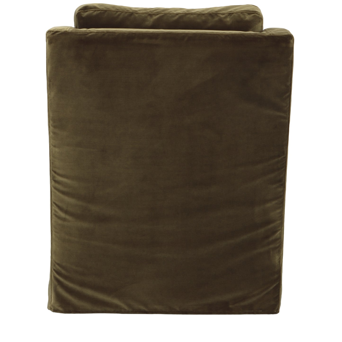 Bret Swivel Glider Chair, Vintage Velvet Olive