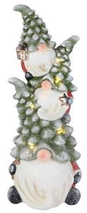 Lighted Gnome Stack