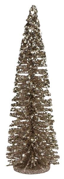 Champagne Wire/Glitter Tree, Various Sizes