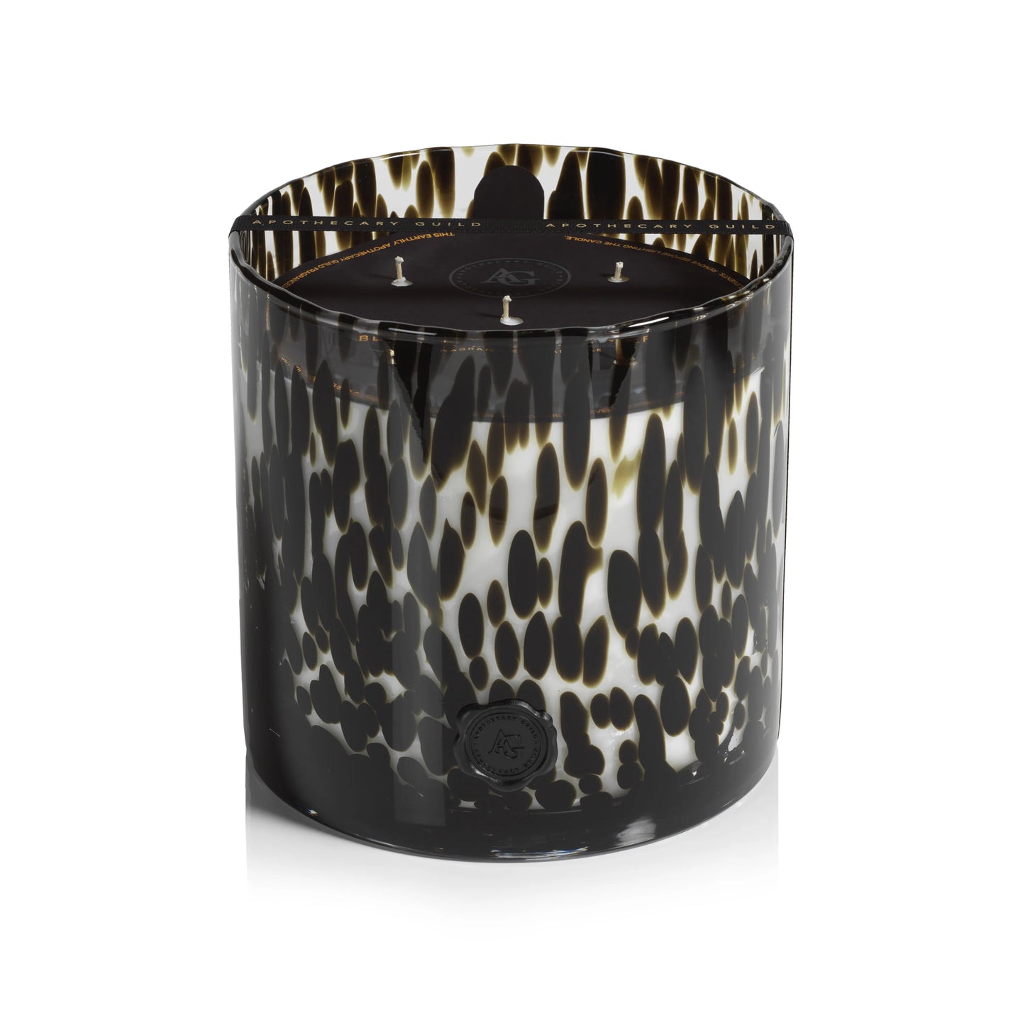 Black Fig Vetiver, Apothecary Guild Opal Glass 5-Wick Candle Jar