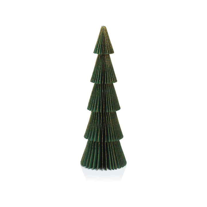 8.5" Wish Paper Decorative Tree, Green