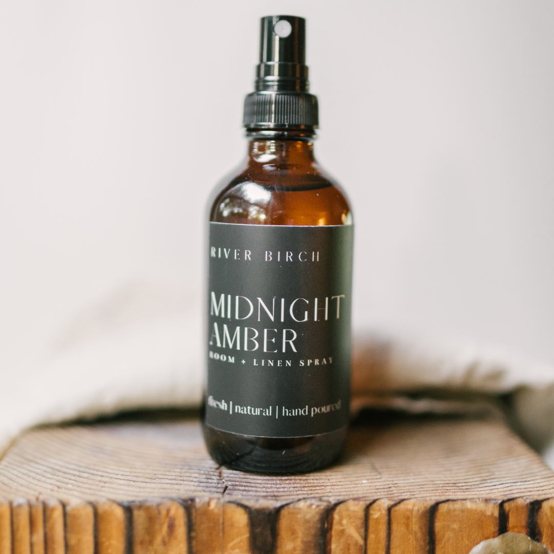 Midnight Amber - 4 oz Room + Linen Spray