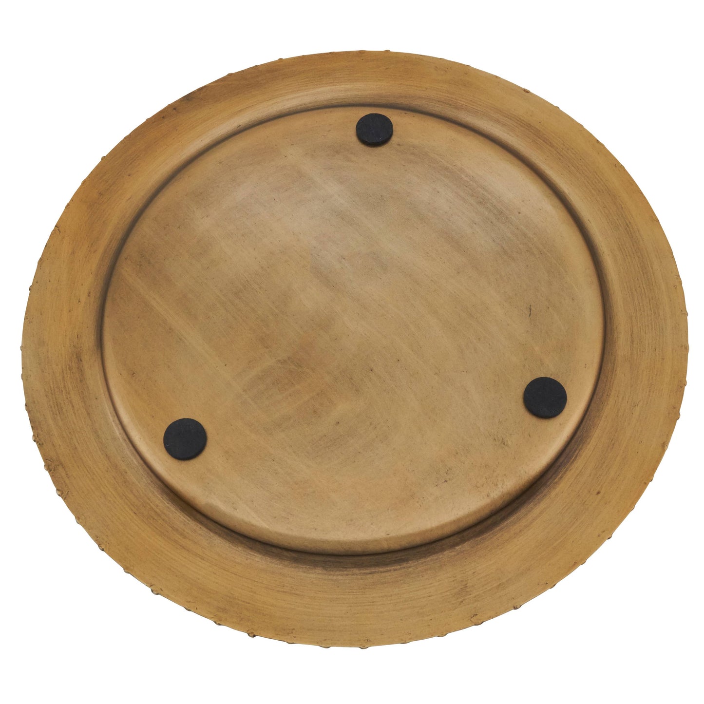 Gold Dot Rim Charger