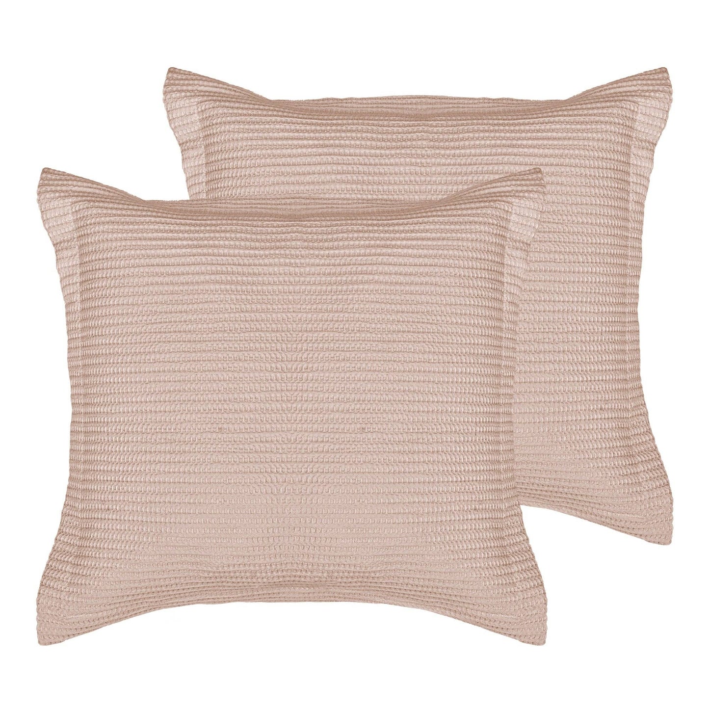 Cream Cloud Waffle Euro Sham (Set of 2)