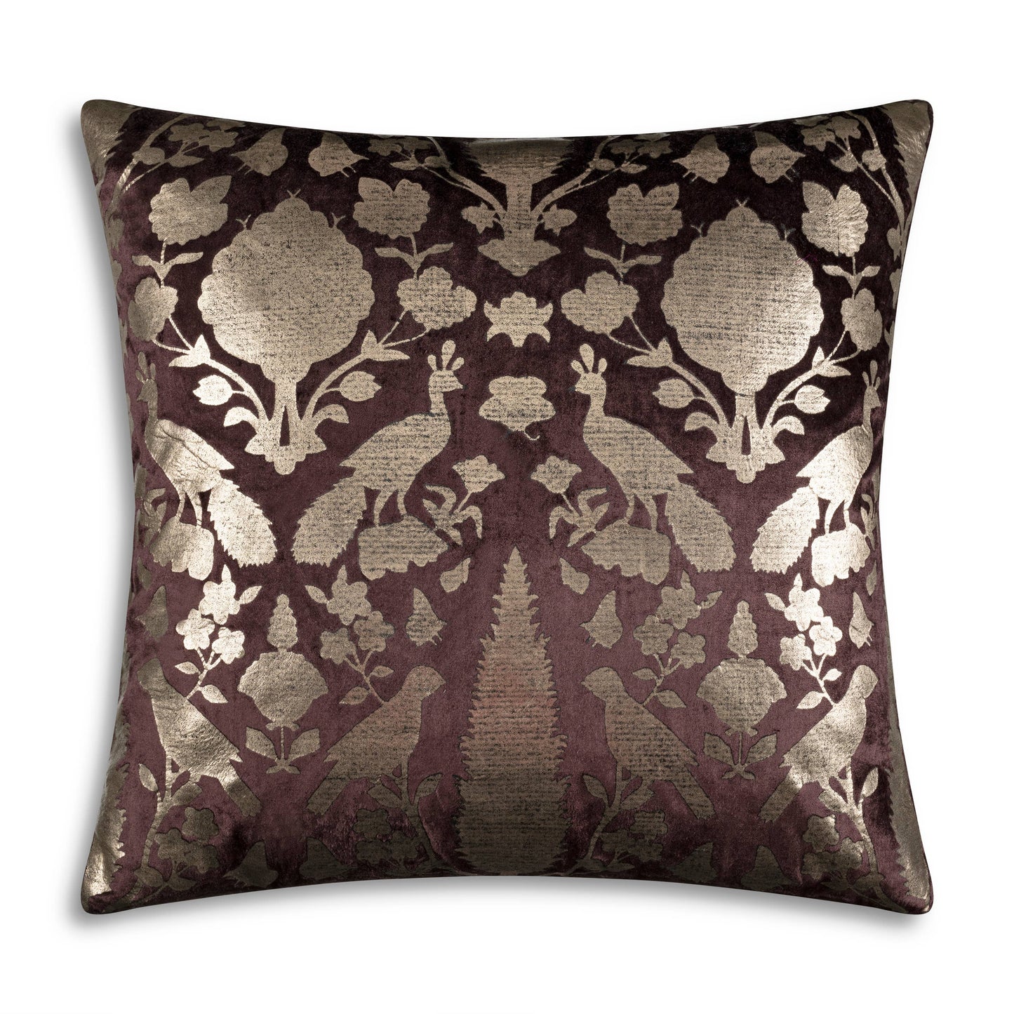 Mila Mauve and Gold PIllow