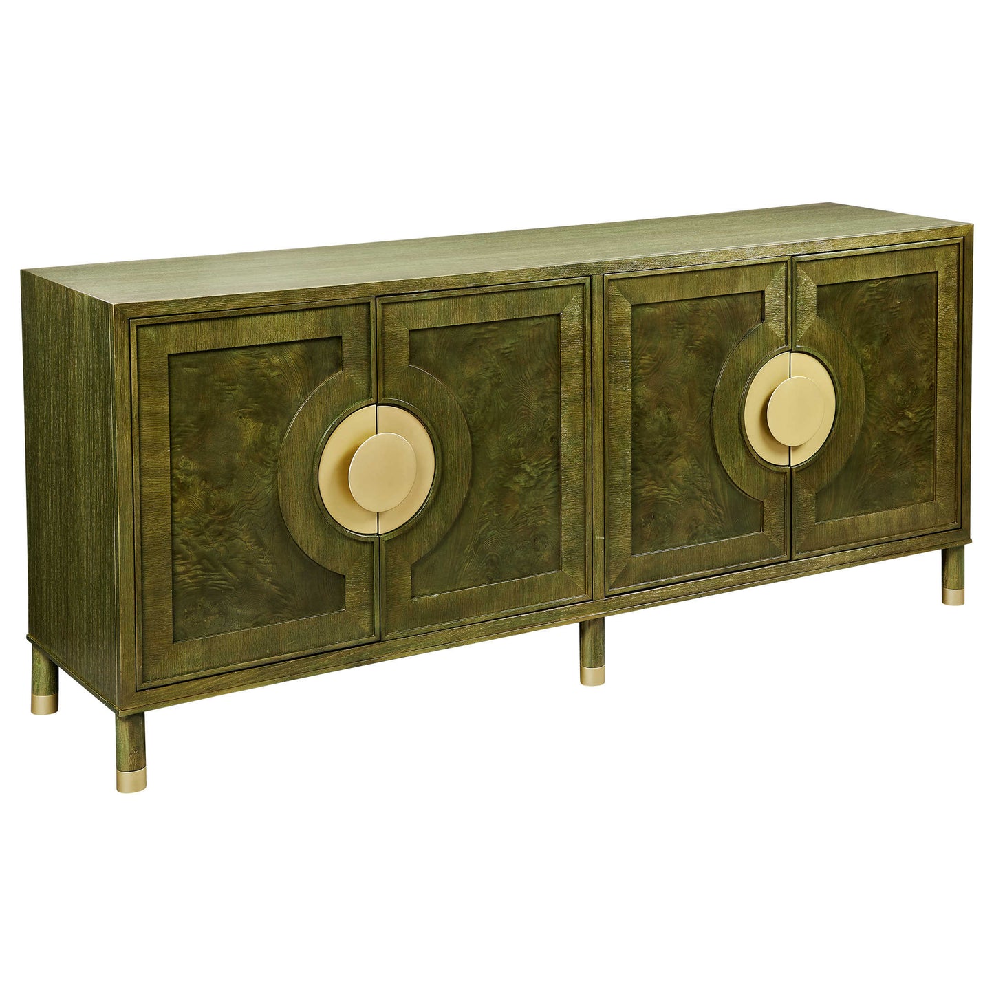 Paris 4 Door Cabinet, Olive