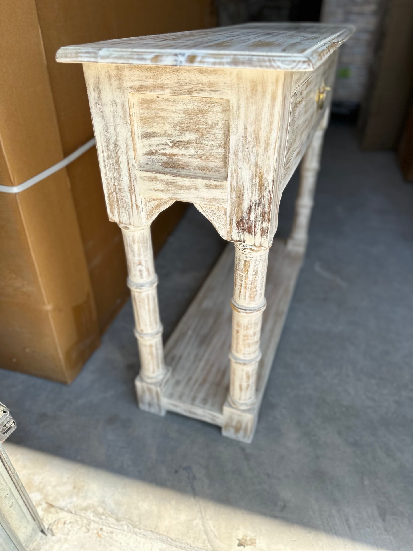 Whitewash Mango Chest/Nightstand