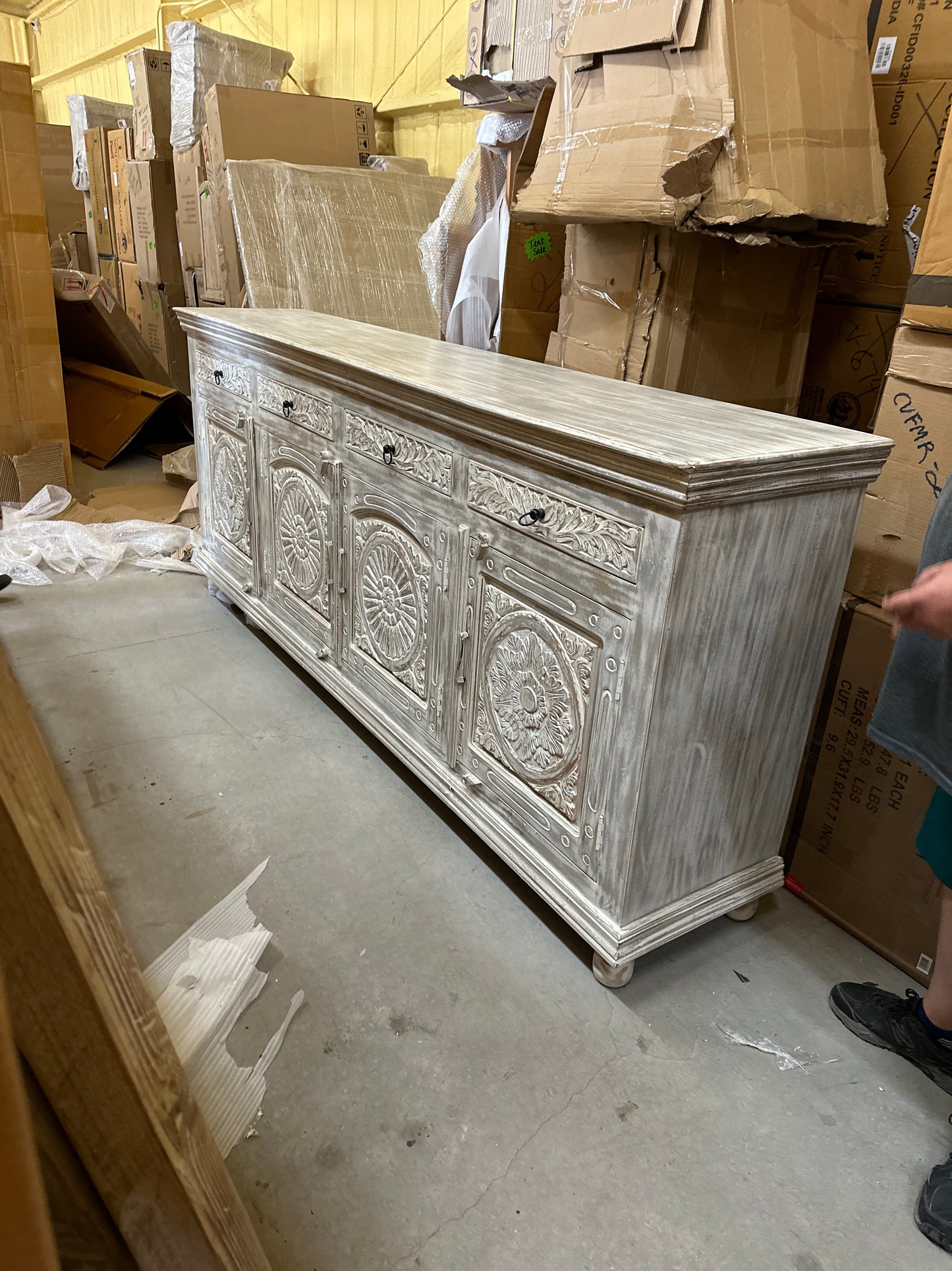 Ramsey Carved Console