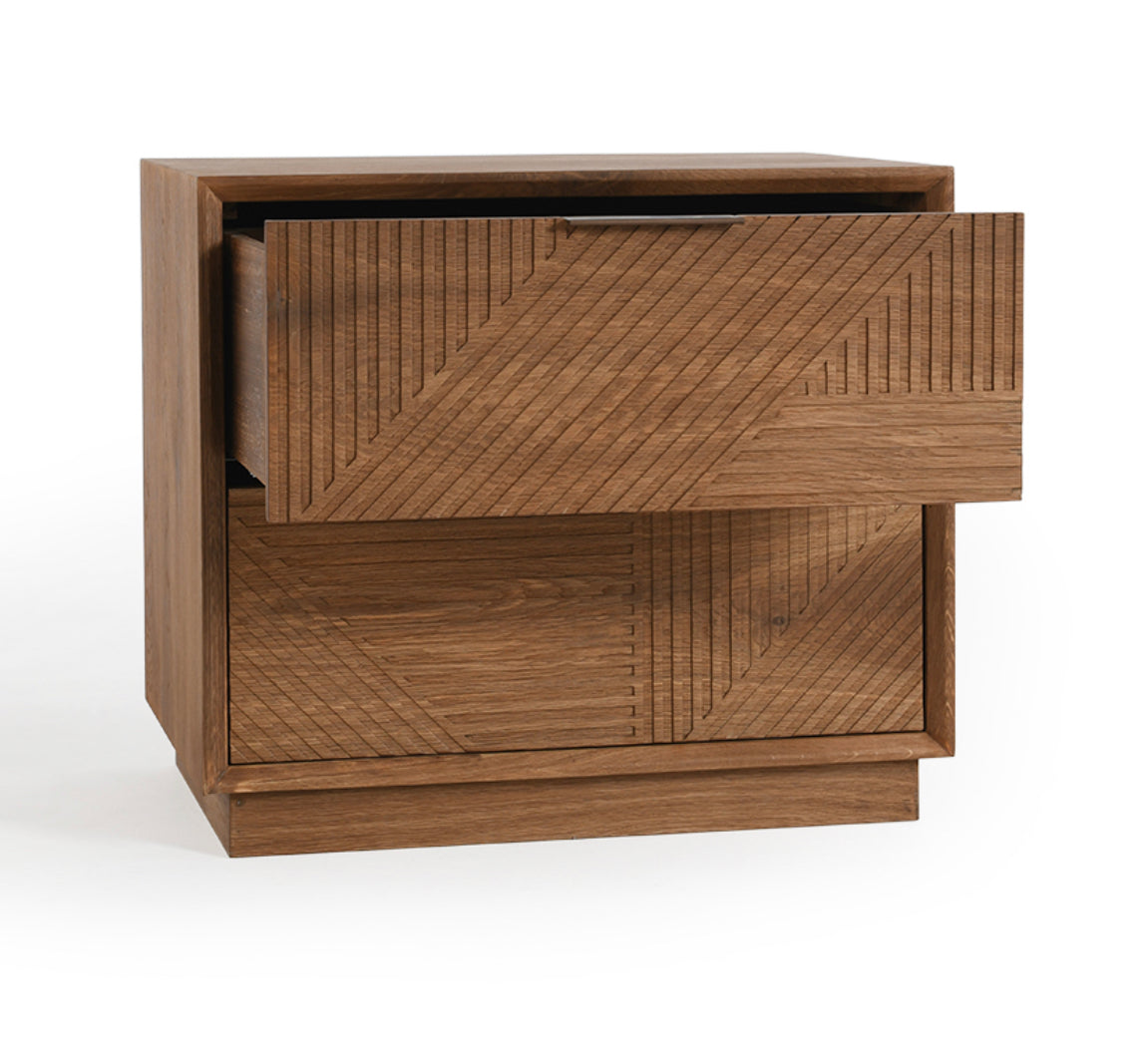 Santa Barbara 2 Drawer Nightstand