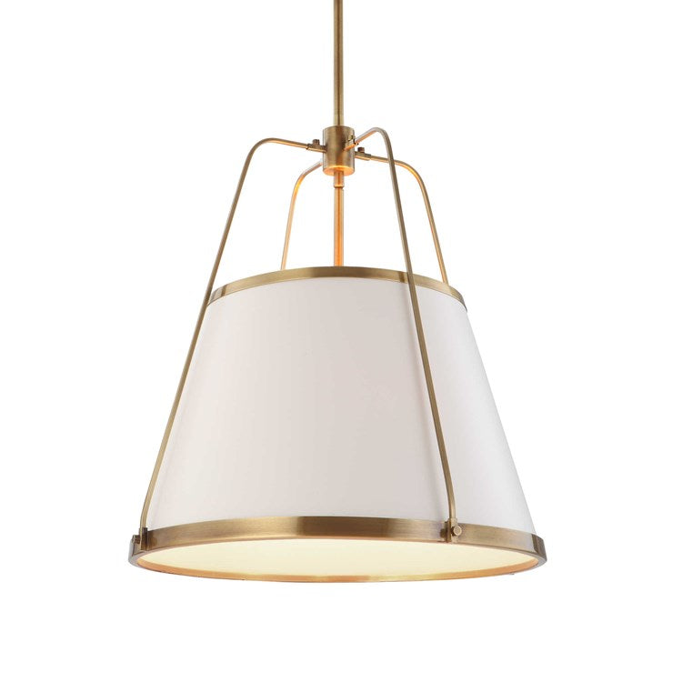 Leather Classic 4 Light Pendant