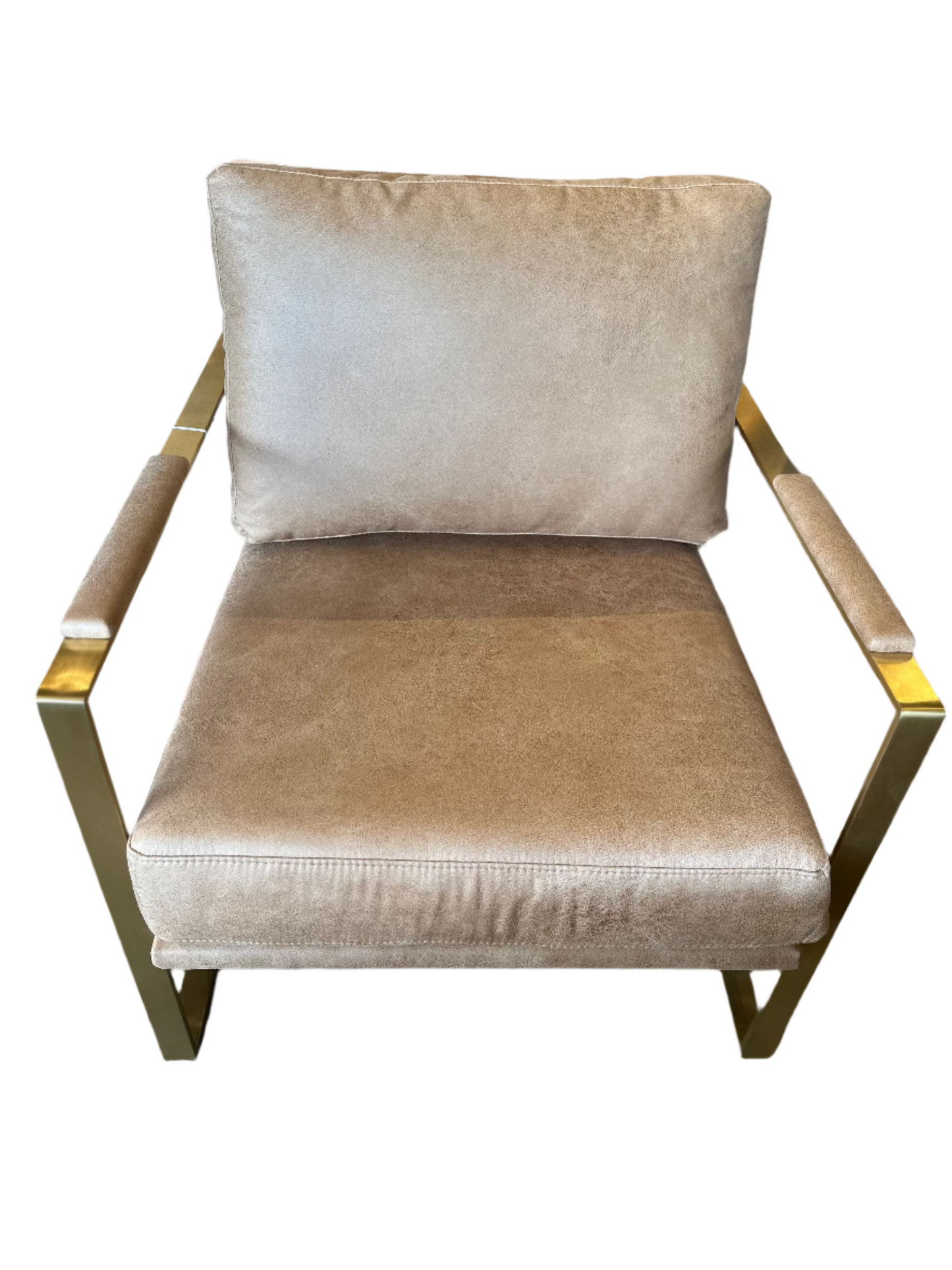 Calvin Club Chair, Camel