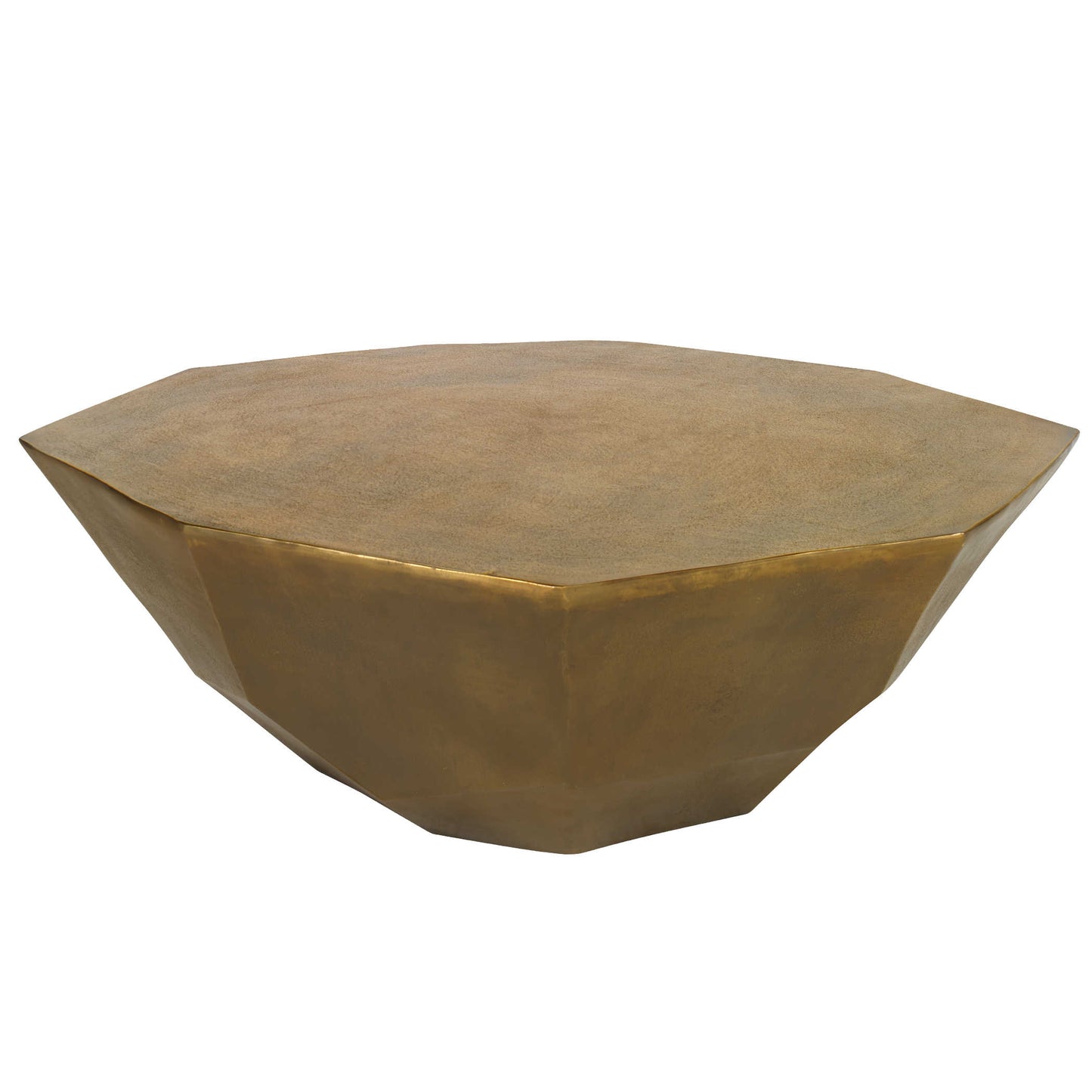 Catherine Coffee Table, Brass