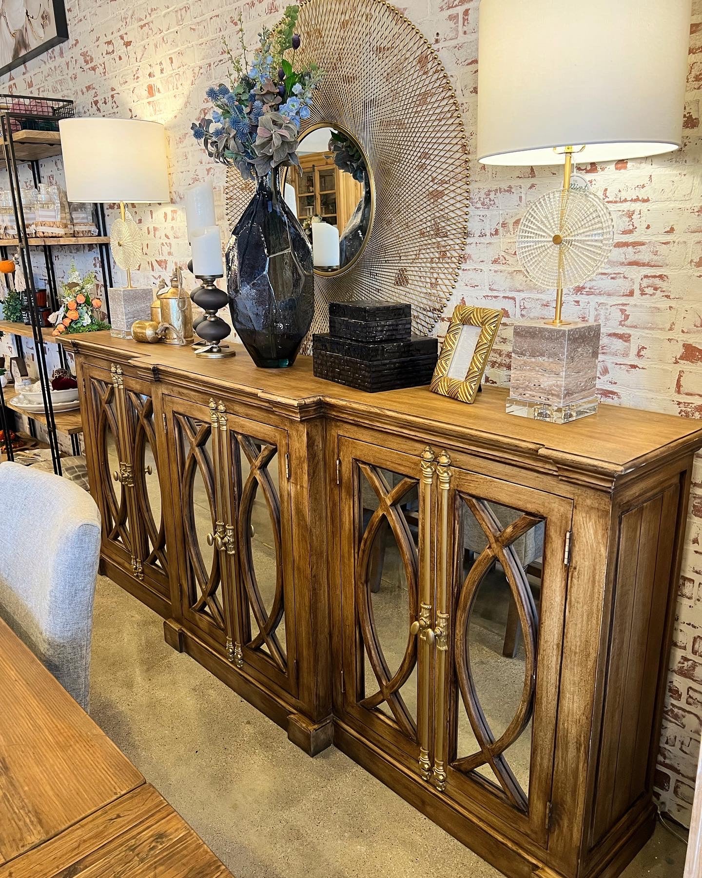 Gabriel Mango 6 Door Console (Natural)